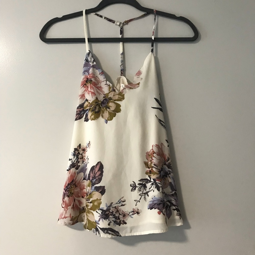 Floral Print Tank Top